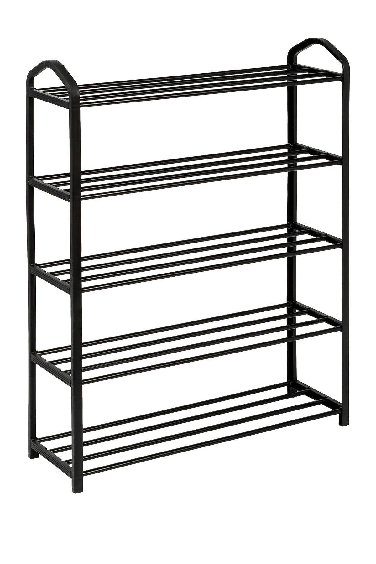 4 tier metal shoe rack on Honey Can Do 5 Tier Streamline Shoe Rack Nordstrom Rack