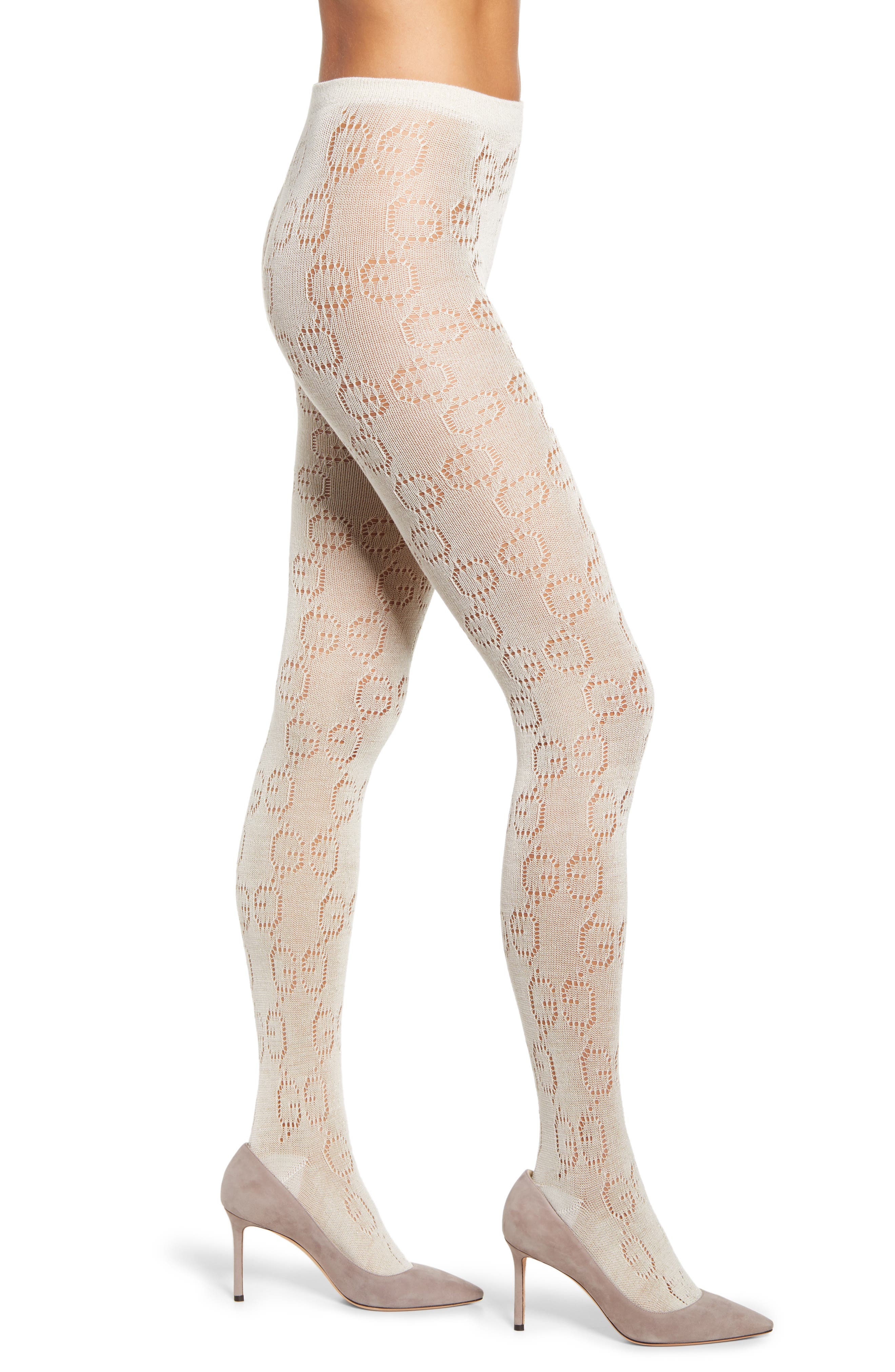 gucci wool tights