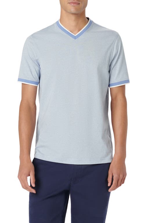 Bugatchi High V-Neck T-Shirt at Nordstrom,