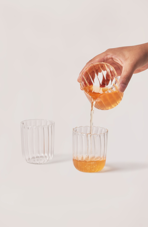 Fleck Kira Short Tumblers In Clear