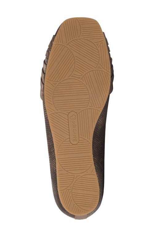 Baretraps Women's Chainey Ballet Flats In Taupe Metallic