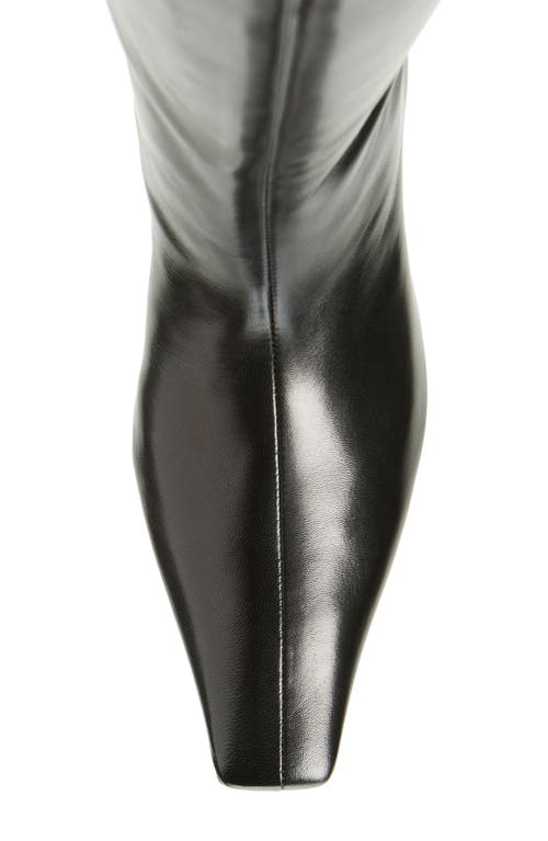 Shop Khaite Davis Knee High Boot In Black