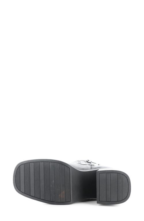 Bos. & Co. Veil Waterproof Platform Bootie In Black