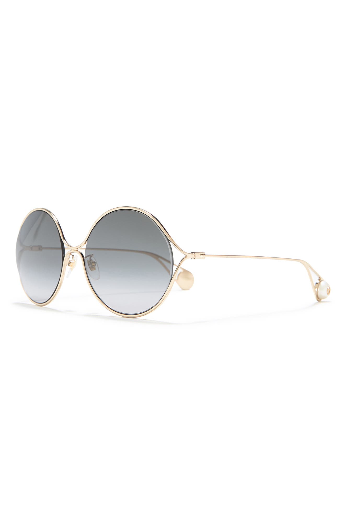 gucci 60mm round sunglasses