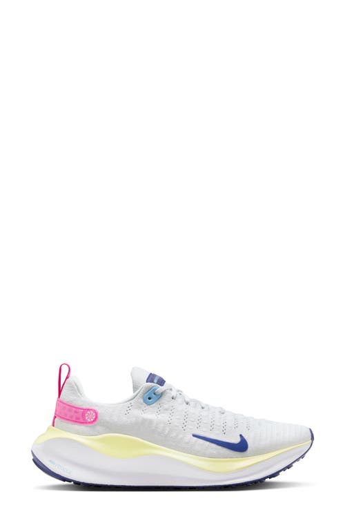 Shop Nike Infinityrn 4 Running Shoe In Photon Dust/blue/white