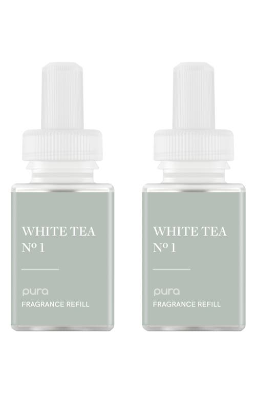 PURA 2-Pack Diffuser Fragrance Refills in White Tea No 1 at Nordstrom
