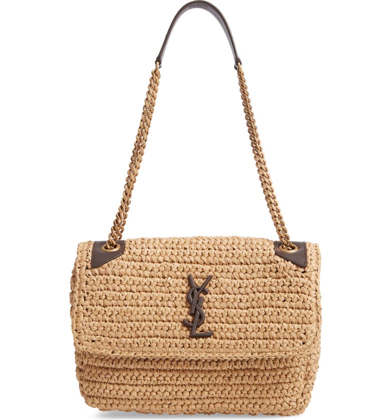 Saint Laurent Medium Niki Crochet Shoulder Bag | Nordstrom