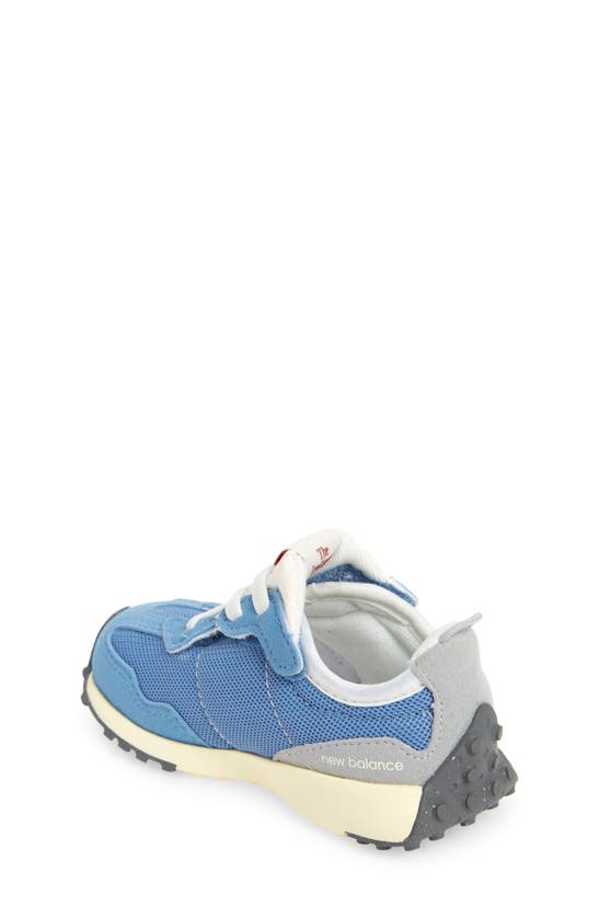 Shop New Balance Kids' 327 Sneaker In Blue Laguna/ Raincloud