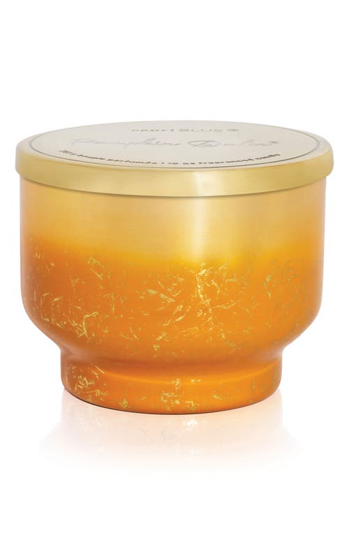 Capri Blue Pumpkin Dolce Glimmer Inverted Jar Candle in Pumpkin Dulce 