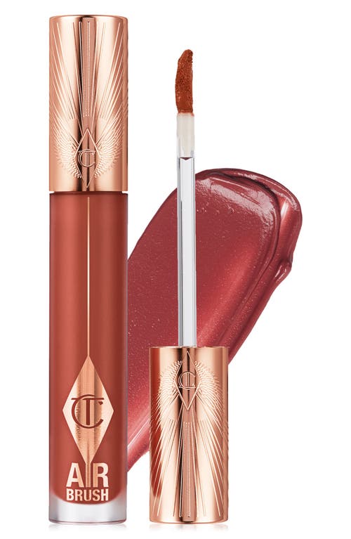 Charlotte Tilbury Airbrush Flawless Matte Liquid Lipstick in Walk Of No Shame Blur at Nordstrom