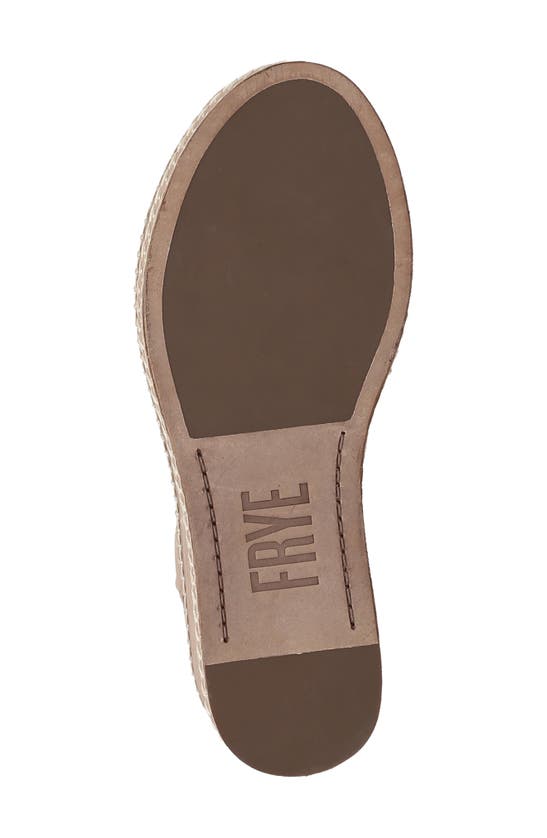 Shop Frye Joy Platform Wedge Sandal In Blue Ash
