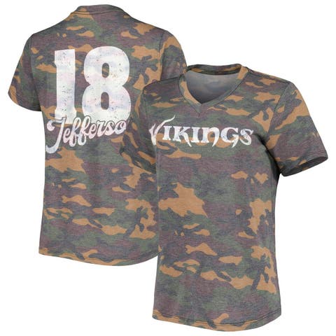 Minnesota Vikings Pets First Camo Pet Football Jersey - Camo Xs