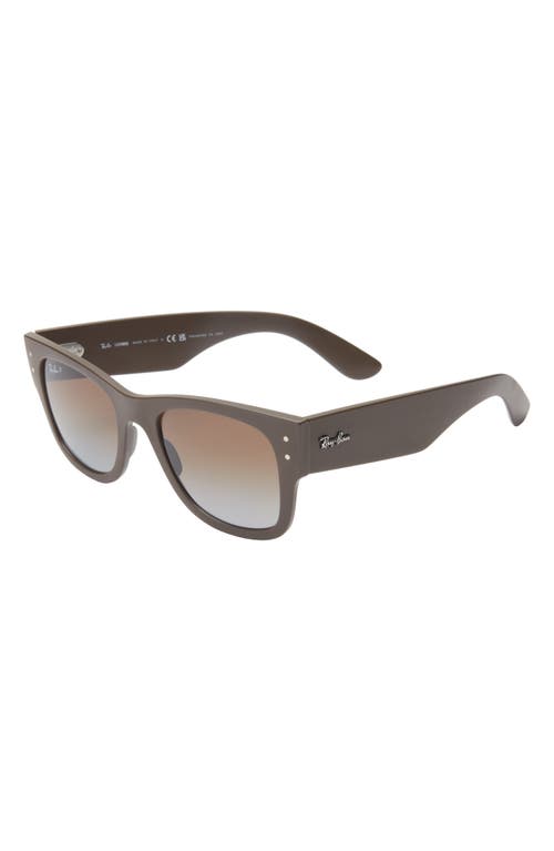 Ray Ban Ray-ban 52mm Square Sunglasses In Brown