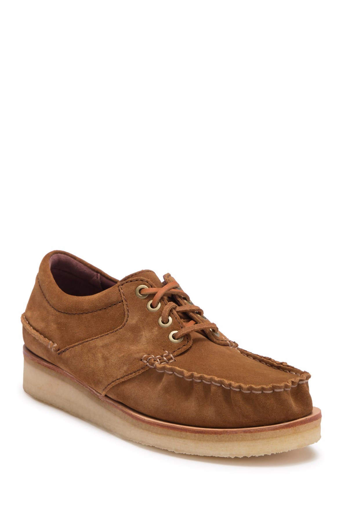 clarks wallace cola suede
