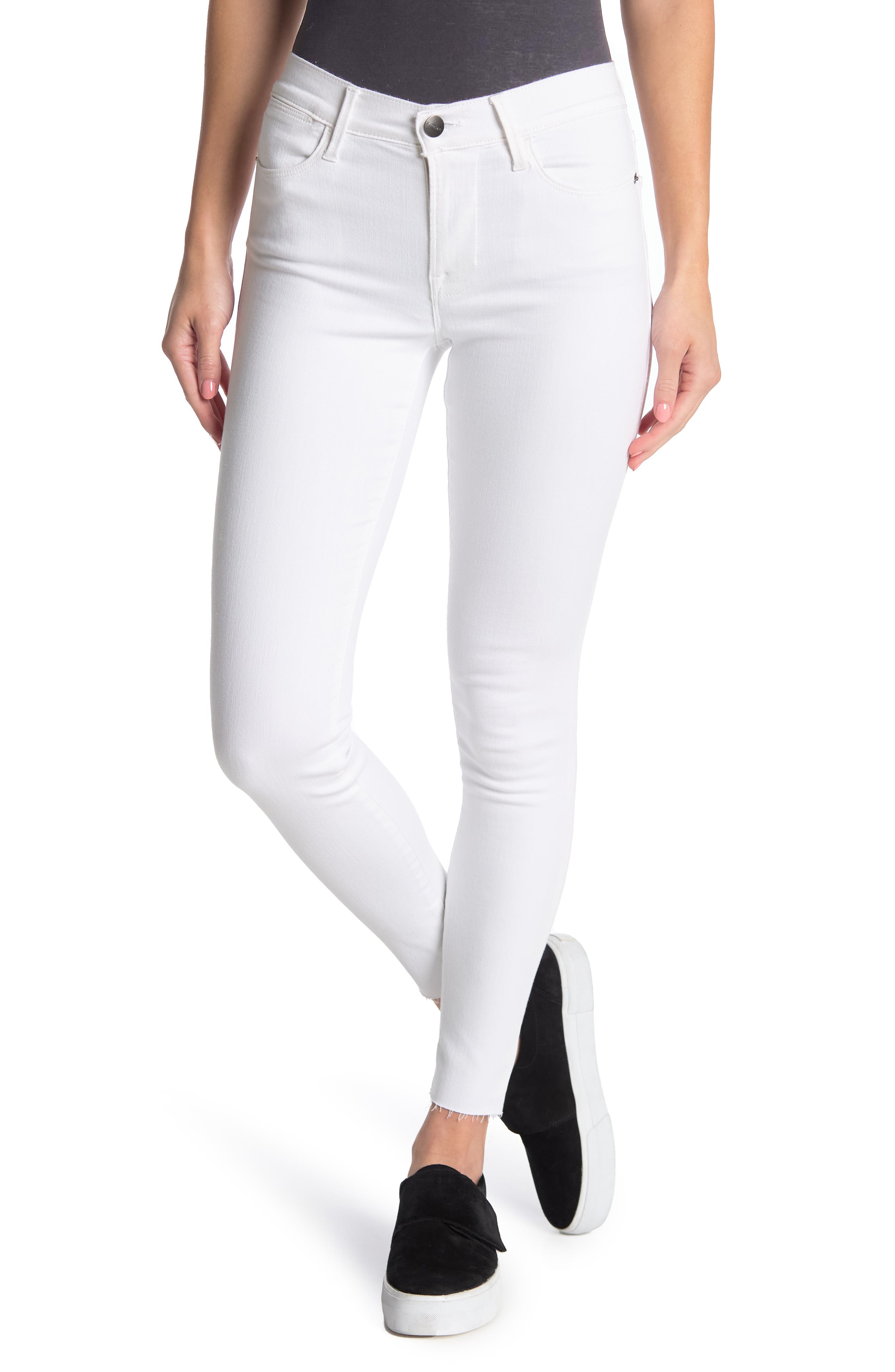 Frame Le High Skinny Jeans In Open White10