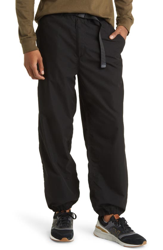 Alpha Industries Belted Joggers In Black