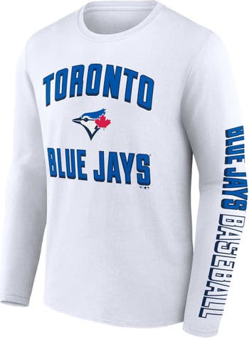 Fanatics Branded Men's Royal Toronto Blue Jays Primary Logo Long Sleeve T-Shirt Size: Medium