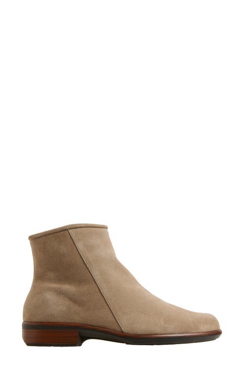 Shop Naot Norther Bootie In Almond Suede