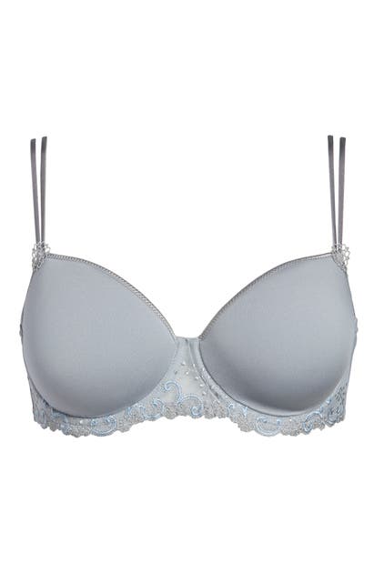 Simone Perele Delice 3d Molded Underwire Demi Bra In Cloud