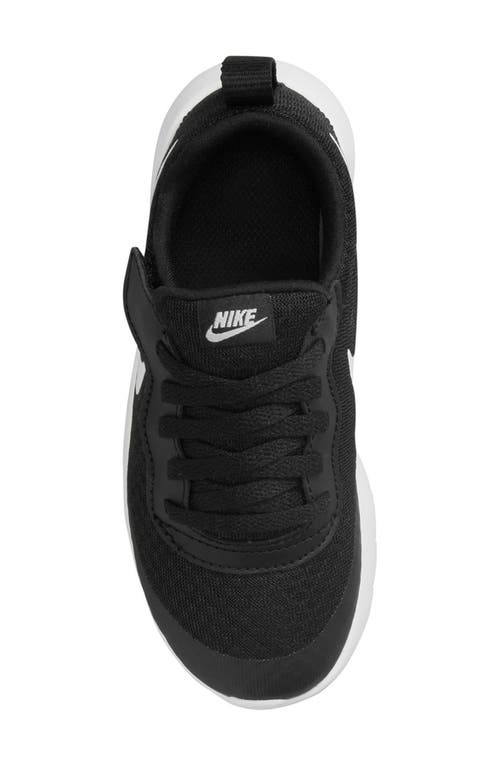 Shop Nike Kids' Tanjun Ez Sneaker In Black/white/white