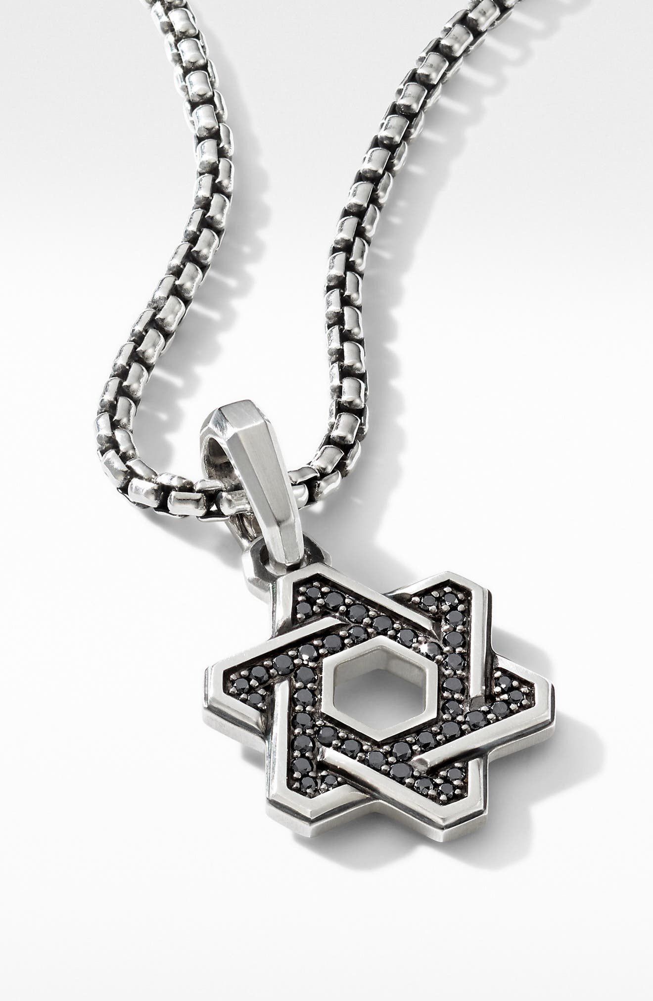 david yurman black diamond star of david