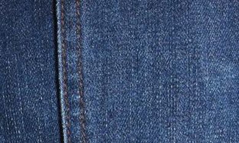 Wit & Wisdom 'ab'solution Patch Pocket High Waist Denim Shorts In Indigo