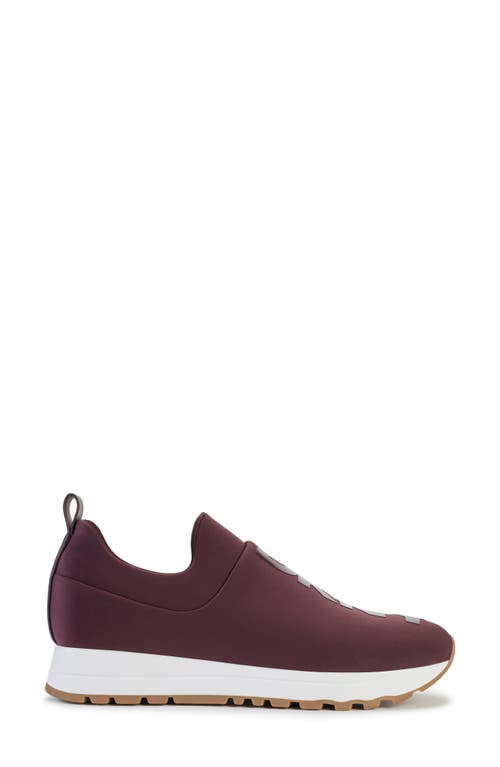 Dkny Jayden Slip-on Sneaker In Dark Cherry