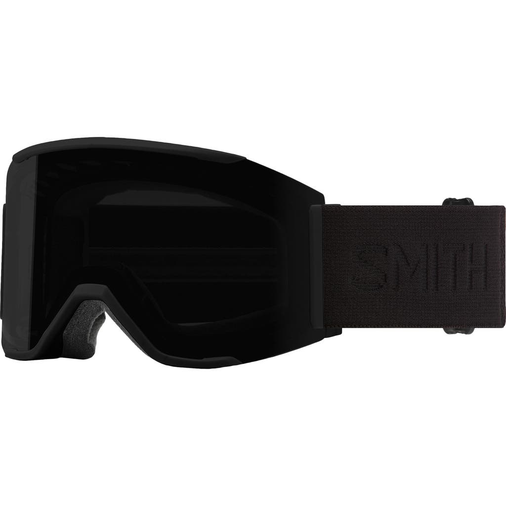 Smith Squad Mag™ 177mm Snow Goggles In Blackout/chromapop Sun Black