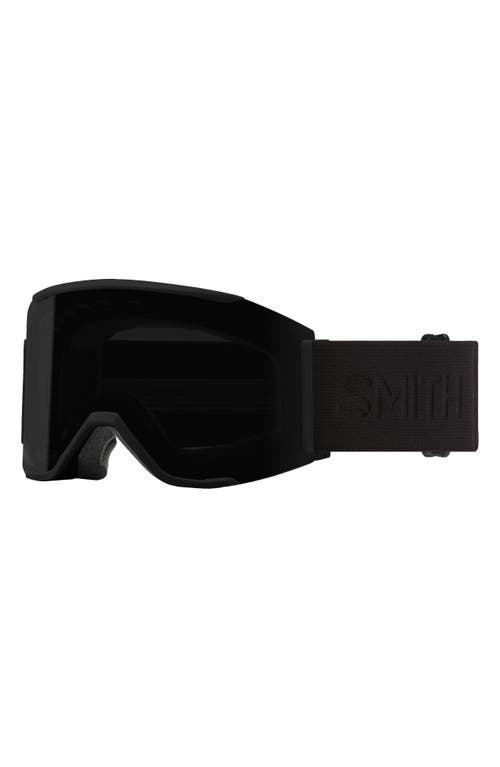 Smith Squad MAG 177mm Snow Goggles in Blackout /Chromapop Sun Black at Nordstrom