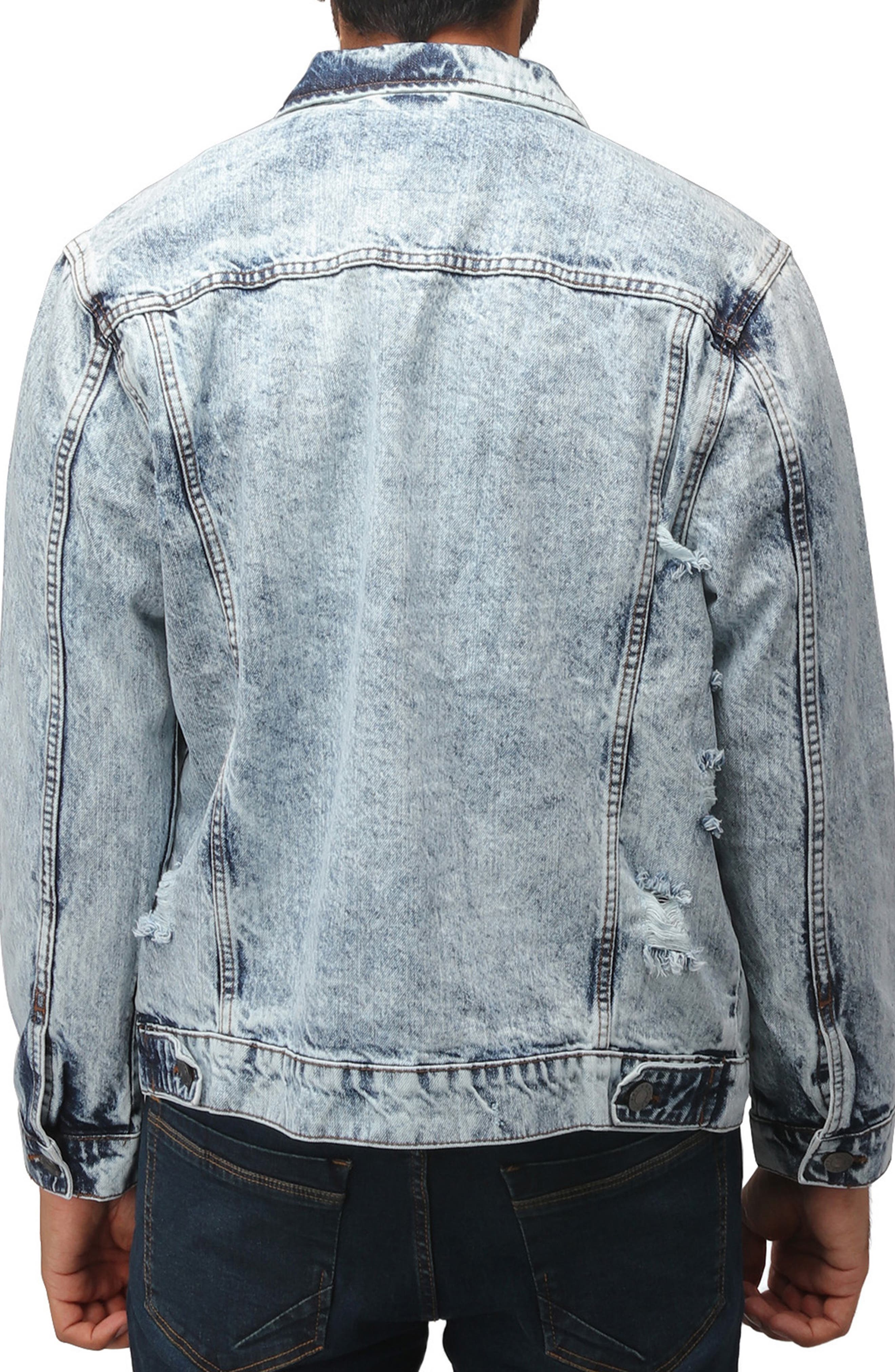 XRAY Slim Washed Denim Jacket Nordstromrack