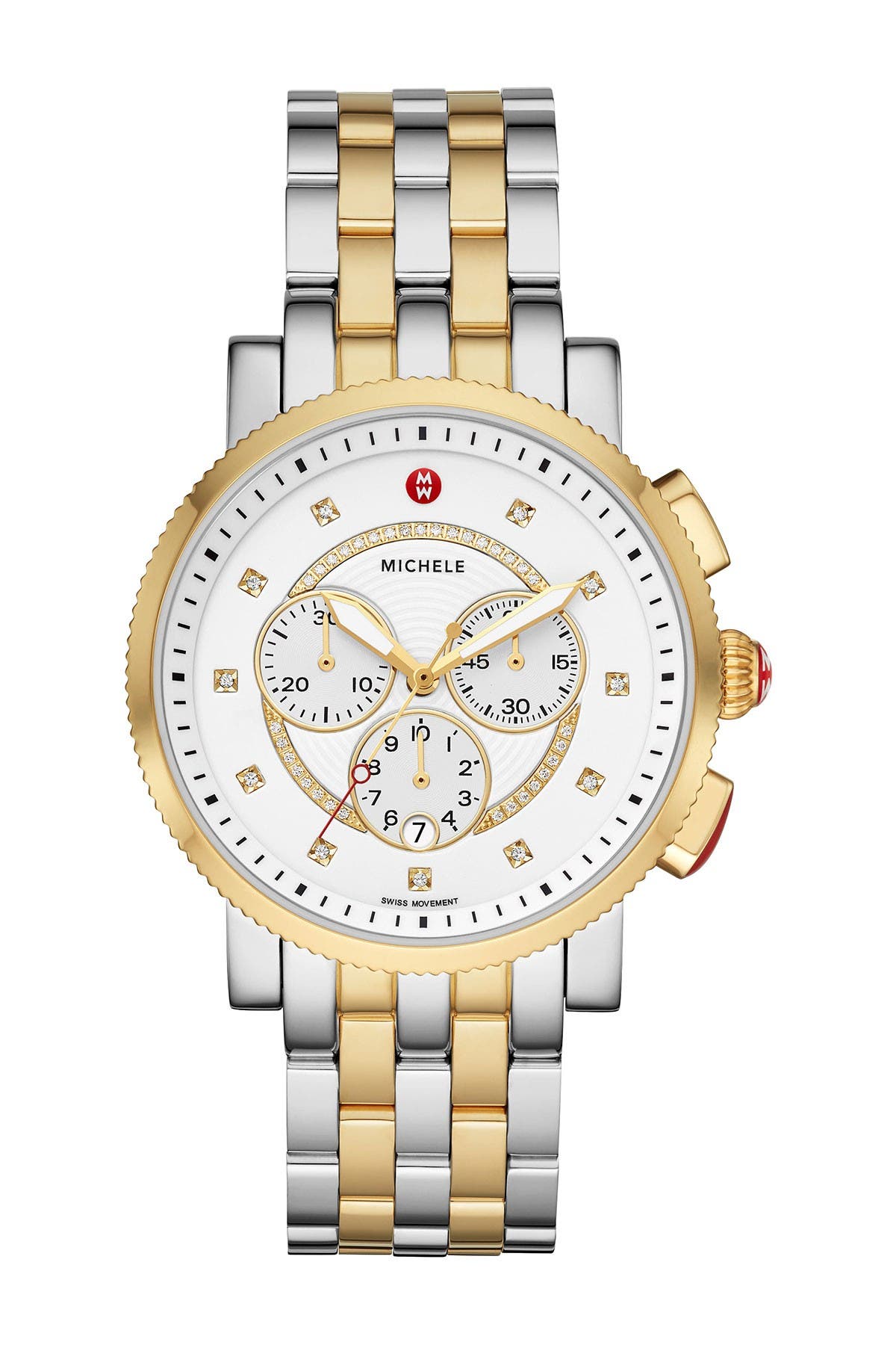 michele sport sail diamond watch