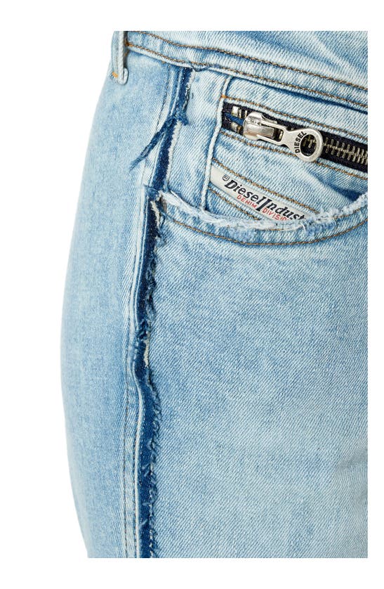 Shop Diesel ® D-tail Low Rise Slim Straight Jeans In Denim
