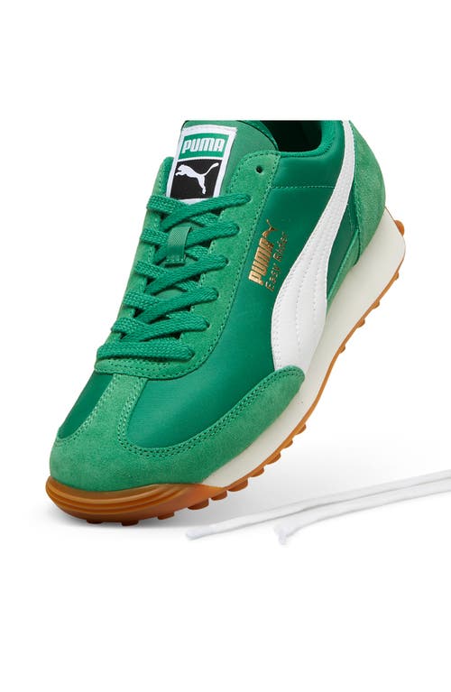 Shop Puma Easy Rider Sneaker In Archive Green- White