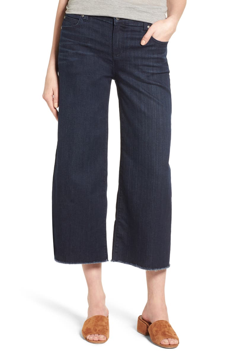 Eileen Fisher Wide Leg Crop Jeans | Nordstrom