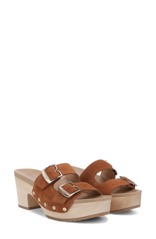 Shop Dr. Scholl's Original Vibe Platform Slide Sandal In Honey