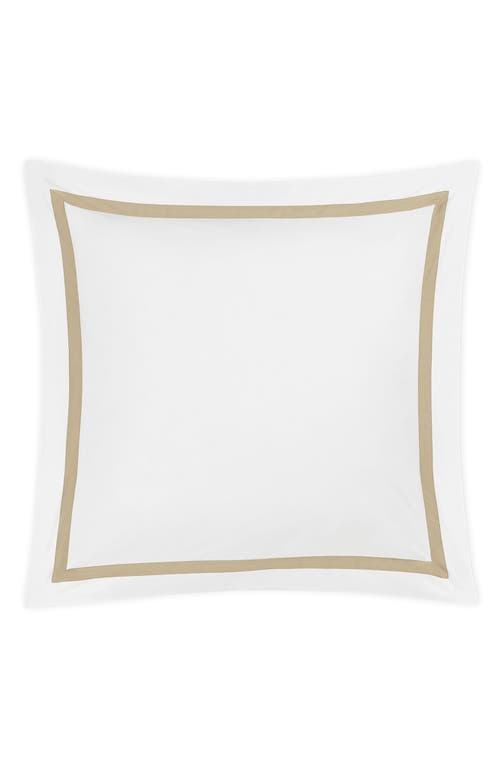 Matouk Lowell Egyptian Cotton Euro Sham in Champagne at Nordstrom