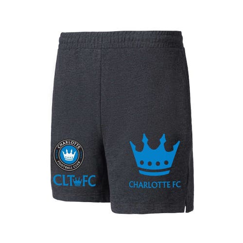 Men's Concepts Sport Charcoal Charlotte FC Multi-Logo Shorts