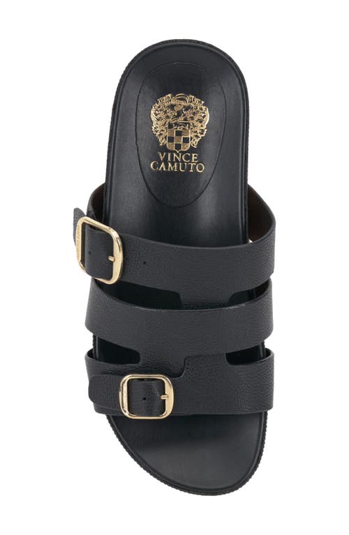 Shop Vince Camuto Freoda Slide Sandal In Black