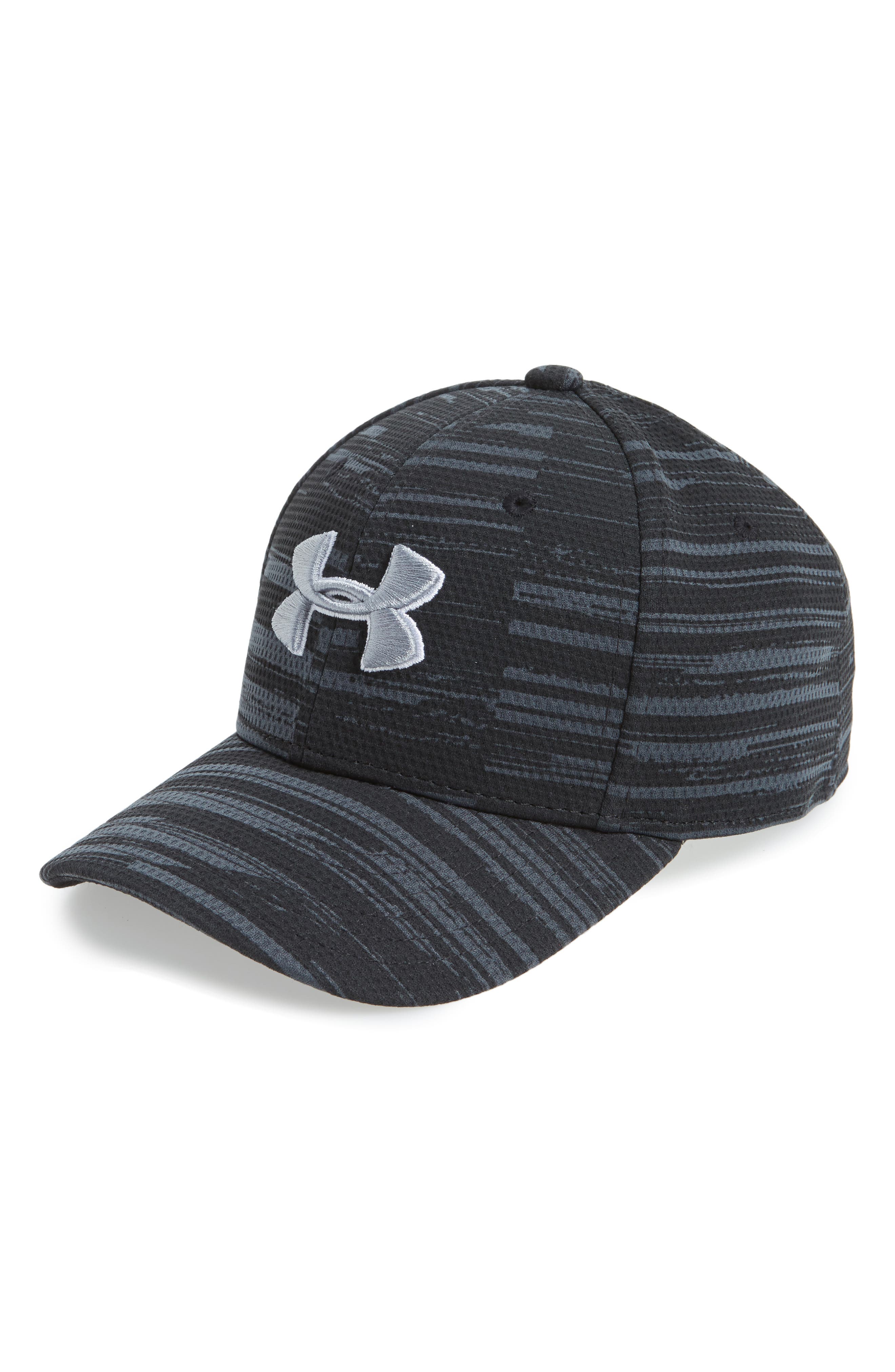 Under Armour 'Blitzing' Stretch Fit Baseball Cap (Boys) Nordstrom