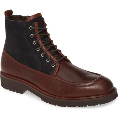 Johnston & Murphy Sanders Moc Toe Boot, Brown