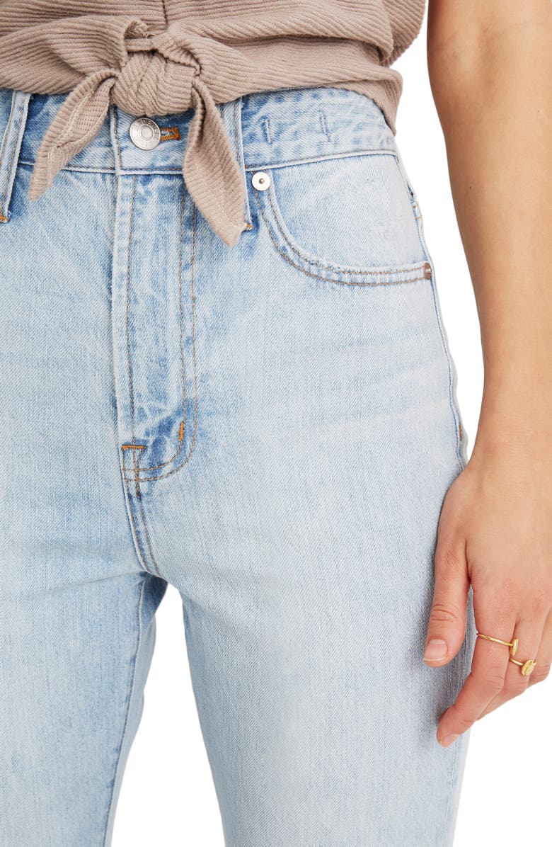 Madewell The Curvy Perfect Vintage High Waist Jeans | Nordstrom