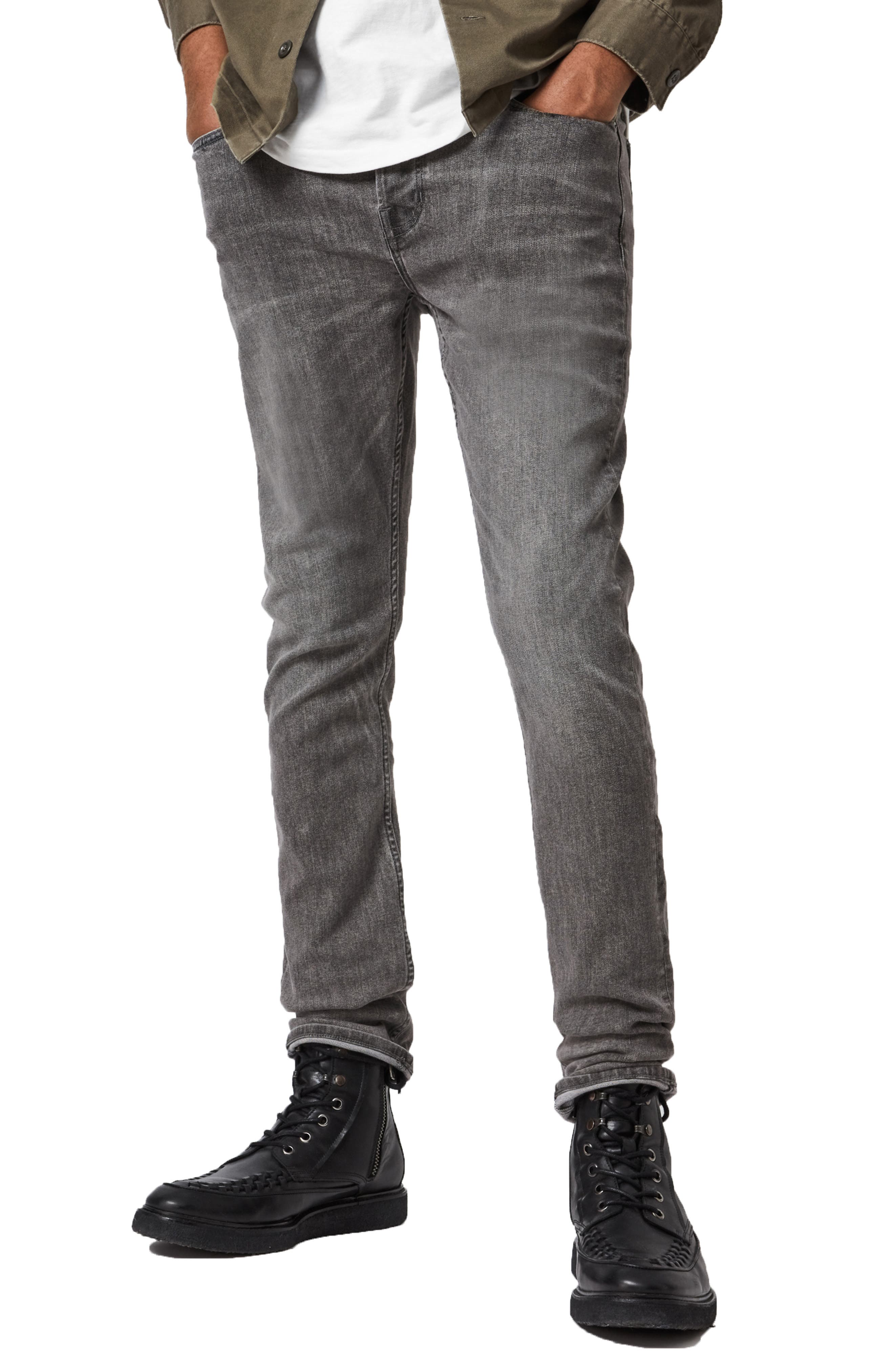 all saints mens skinny jeans