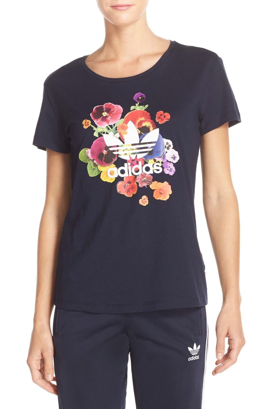adidas Originals Floral Graphic Tee Nordstrom