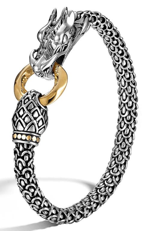 John Hardy Legends Naga 6mm Station Bracelet in Silver at Nordstrom, Size Small