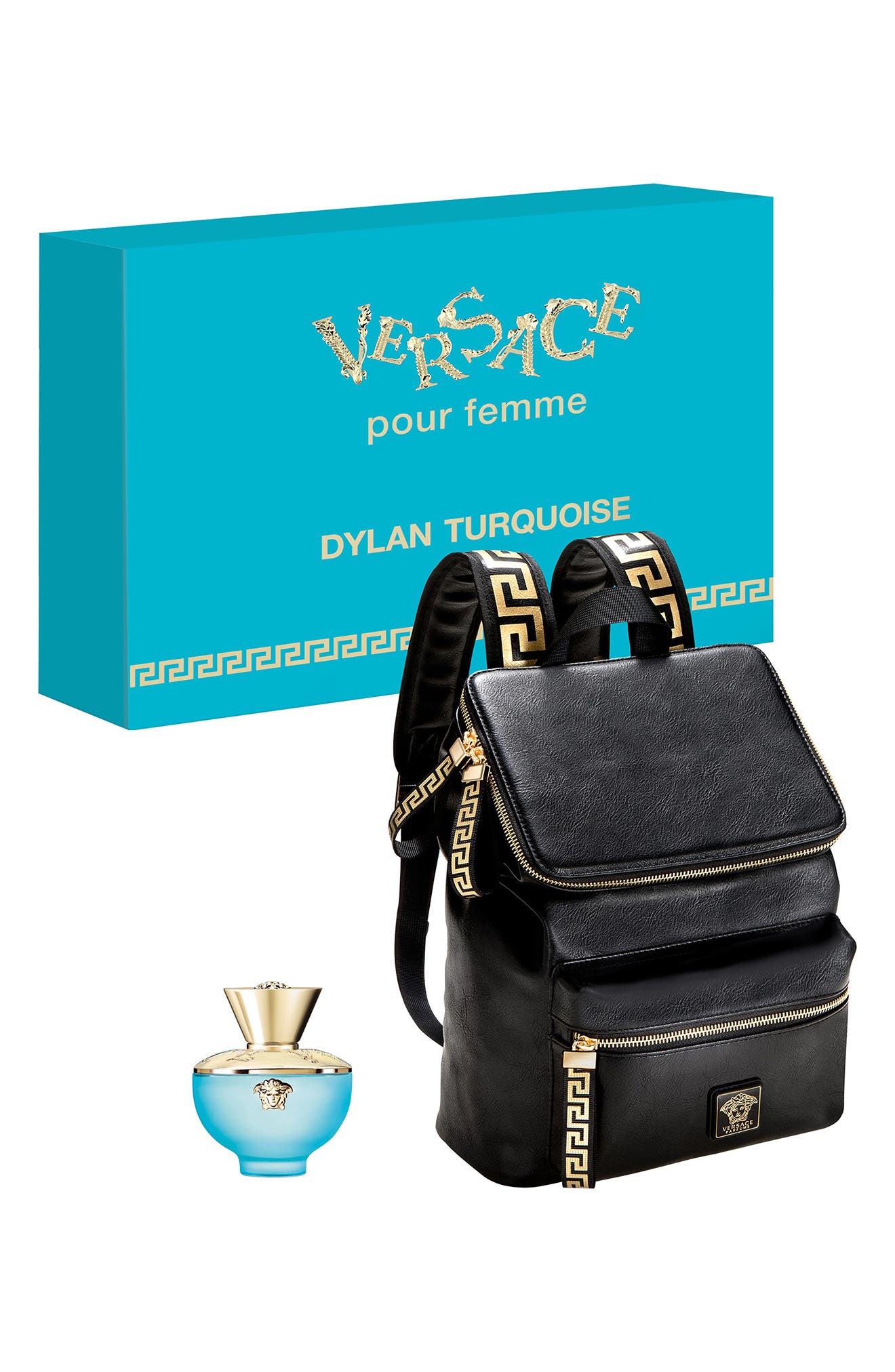 versace dylan turquoise bag