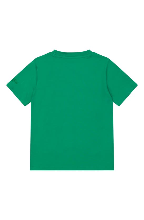 Shop The New Kids' Knox Tennis Graphic T-shirt In Holly Green