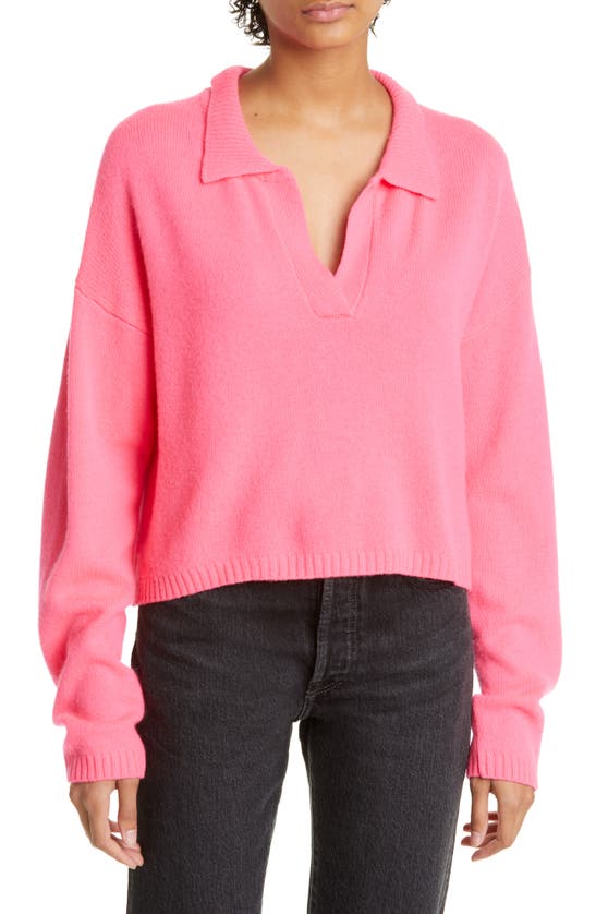 JUMPER 1234 CASHMERE POLO SWEATER