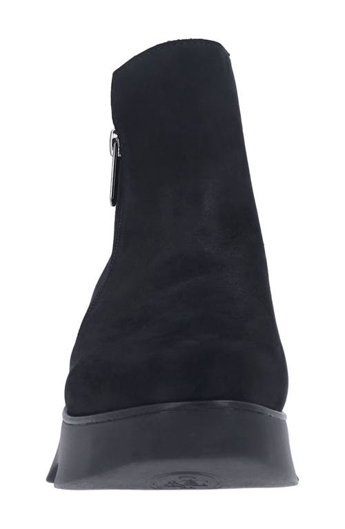 Shop L'amour Des Pieds Hally Platform Wedge Bootie In Black