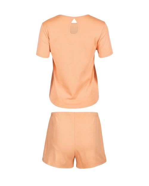 Shop Adore Me Catrine Pajama Set In Novelty Orange