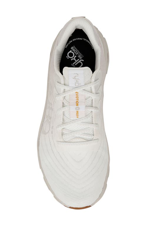 Shop Ryka Rykä Devotion X Max Plus Walking Sneaker In White Alyssum